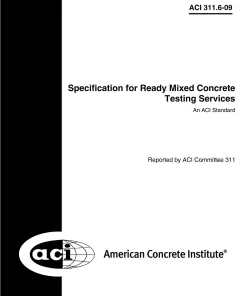 ACI 311.6-09 pdf