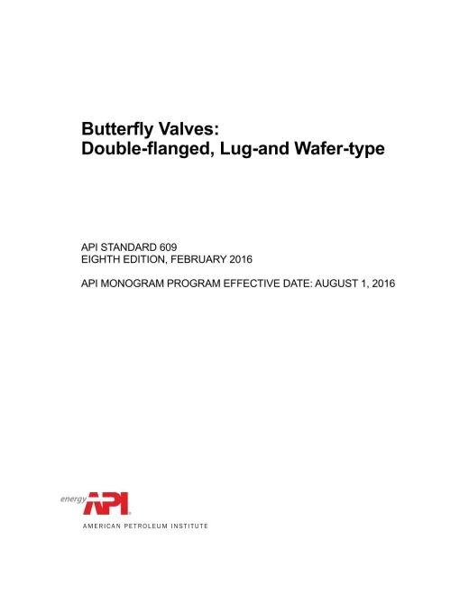 API Std 609 pdf