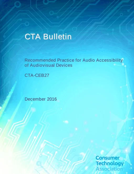 CTA CEB27 pdf