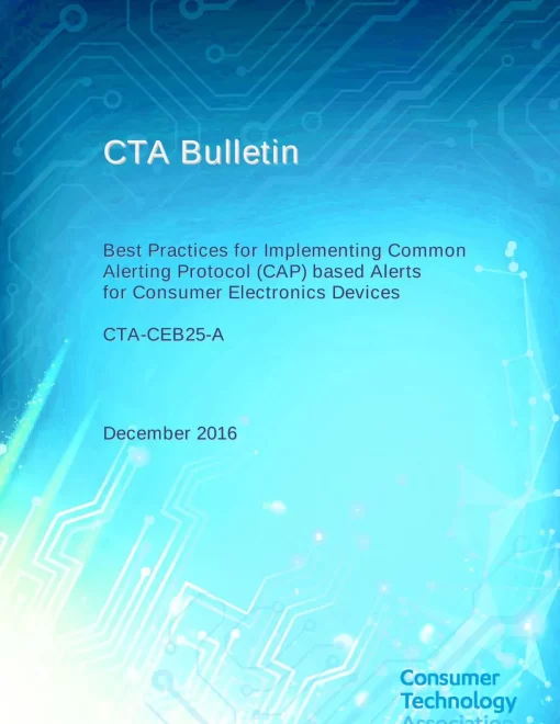 CTA CEB25-A pdf