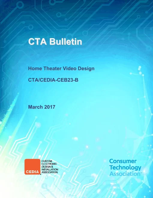 CTA CEDIA-CEB23-B pdf