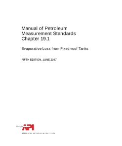 API MPMS Chapter 19.1 (R2022) pdf