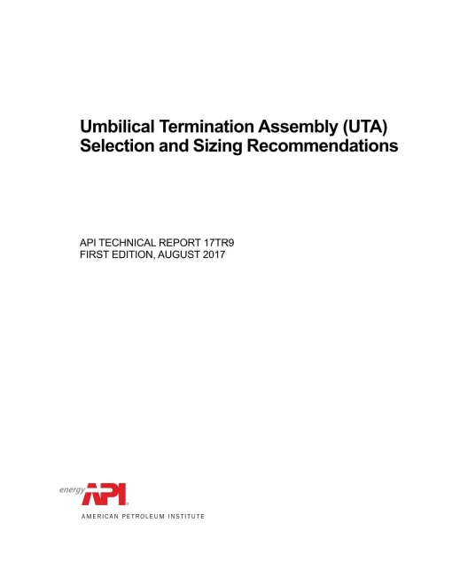 API TR 17TR9 pdf