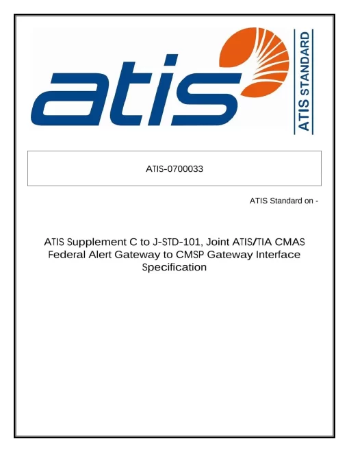 ATIS 0700033 pdf