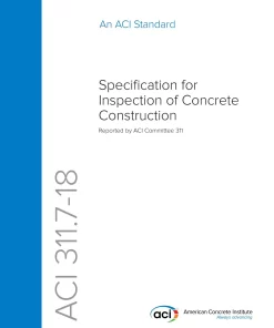 ACI SPEC-311.7-18 pdf