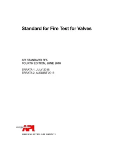 API Spec 6FA pdf