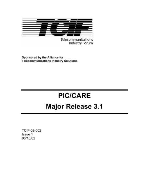 ATIS TCIF-02-002 pdf