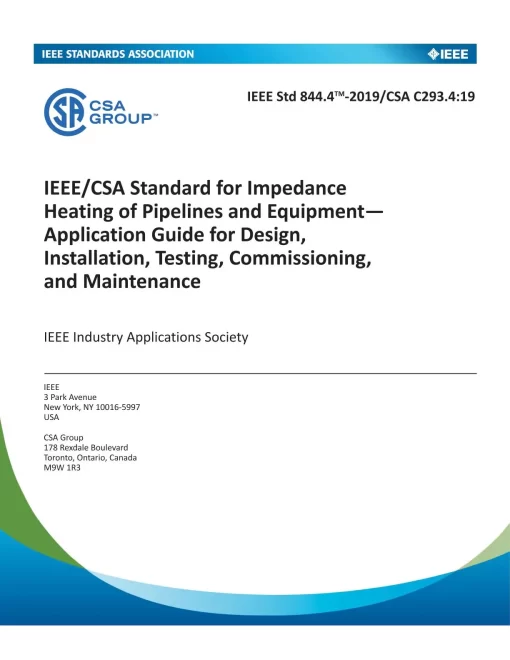 CSA C293.4:19/IEEE 844.4-2019 pdf