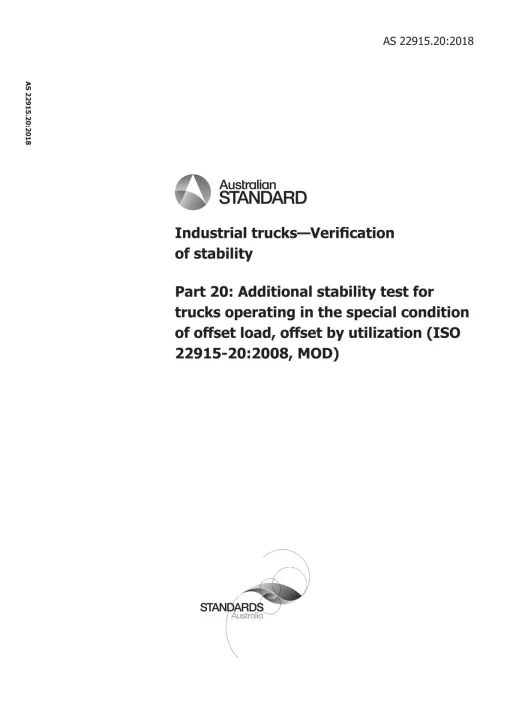 AS 22915.20:2018 pdf