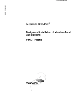 AS 1562.3-2006 pdf