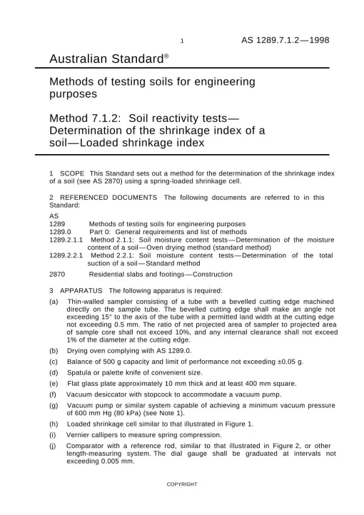 AS 1289.7.1.2-1998 pdf