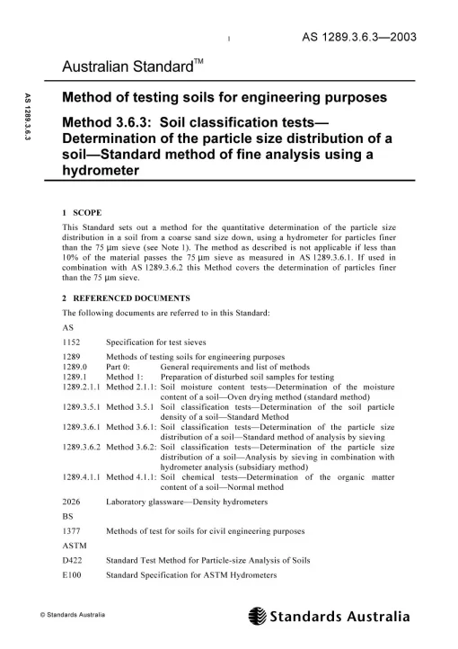 AS 1289.3.6.3-2003 pdf