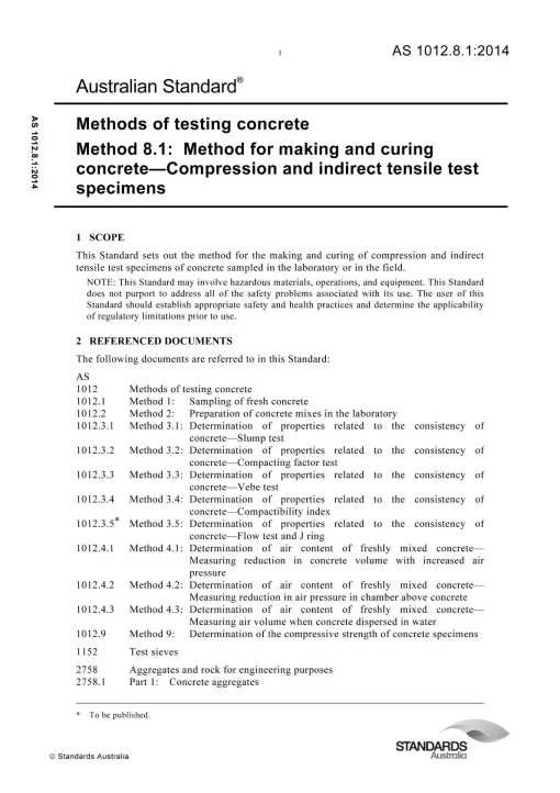 AS 1012.8.1:2014 pdf