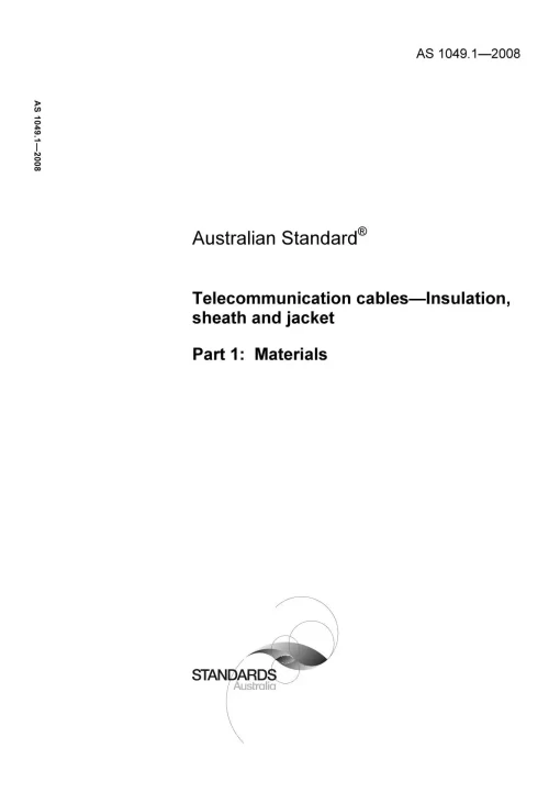 AS 1049.1-2008 pdf