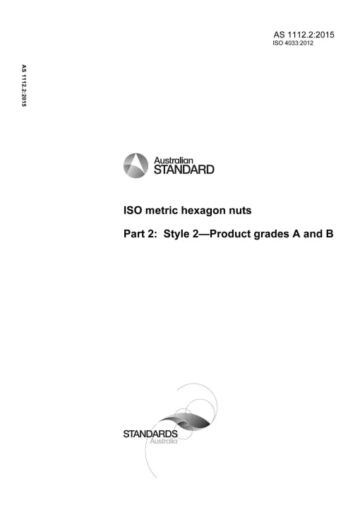 AS 1112.2:2015 pdf