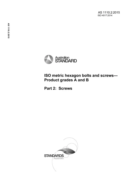 AS 1110.2:2015 pdf