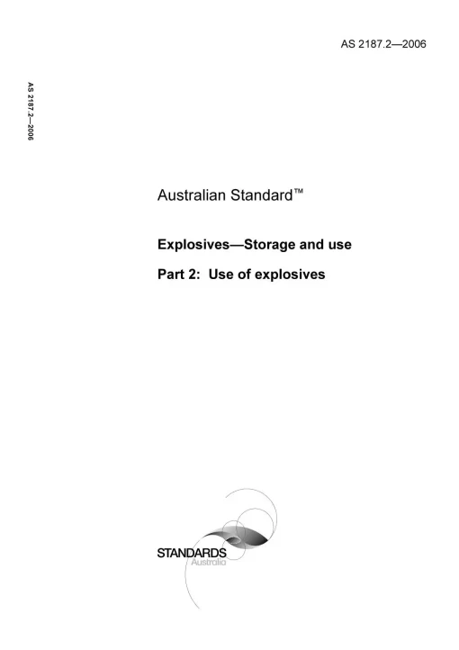 AS 2187.2-2006 pdf