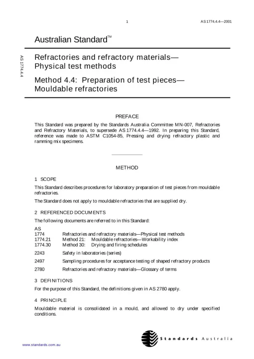 AS 1774.4.4-2001 pdf