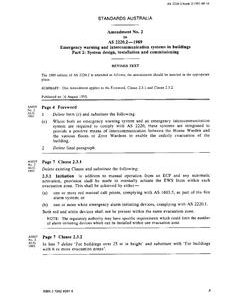 AS 2220.2-1989 AMDT 2 pdf