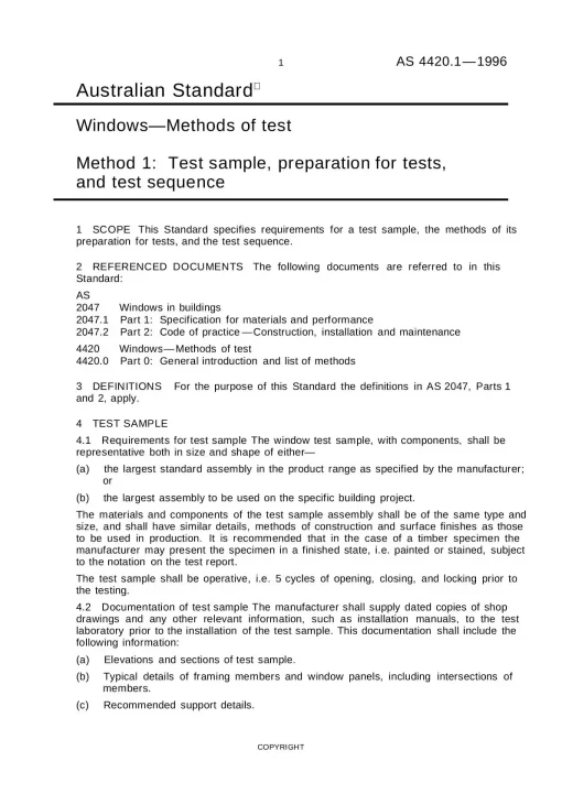 AS 4420.1-1996 pdf