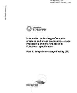 AS ISO/IEC 12087.3:2015 pdf