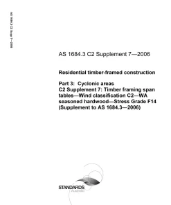 AS 1684.3 C2 SUPP 7-2006 pdf