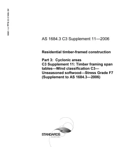 AS 1684.3 C3 SUPP 11-2006 pdf