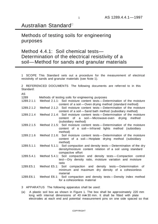 AS 1289.4.4.1-1997 pdf