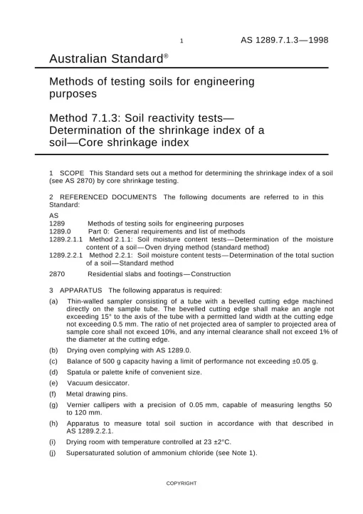 AS 1289.7.1.3-1998 pdf