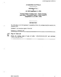 AS 1684 SUPP 3-1992 AMDT 1 pdf