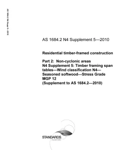 AS 1684.2 N4 SUPP 5-2010 pdf