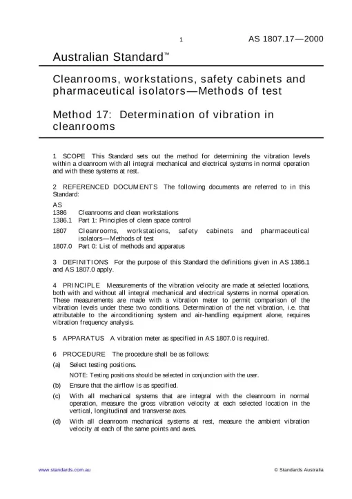 AS 1807.17-2000 pdf