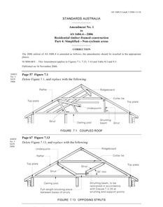 AS 1684.4-2006 AMDT 1 pdf