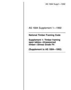 AS 1684 SUPP 1-1992 pdf