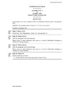 AS 1684-1992 AMDT 3 pdf