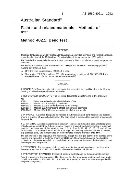 AS 1580.402.1-1992 pdf