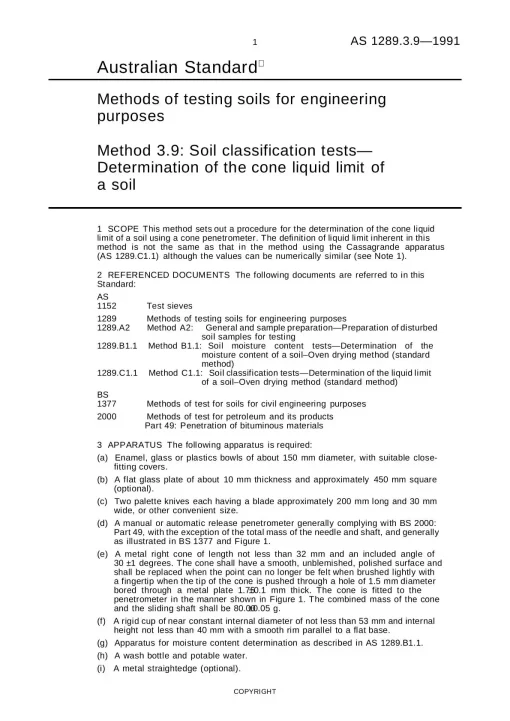 AS 1289.3.9-1991 pdf