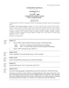 AS 2118.1-2006 AMDT 1 pdf