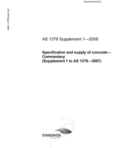 AS 1379 SUPP 1-2008 pdf