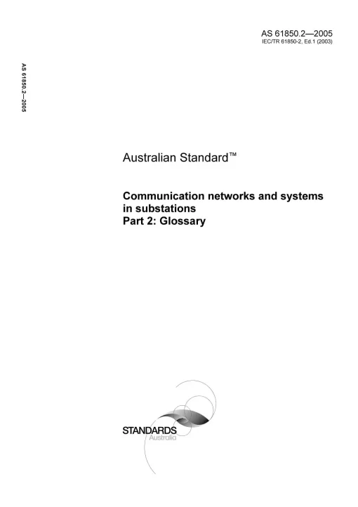 AS 61850.2-2005 pdf