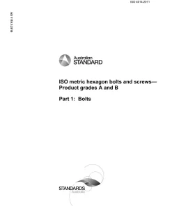 AS 1110.1:2015 pdf