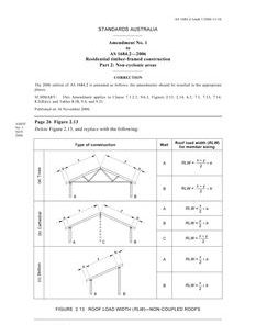 AS 1684.2-2006 AMDT 1 pdf