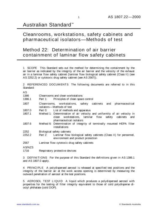 AS 1807.22-2000 pdf