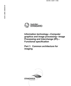 AS ISO/IEC 12087.1:2015 pdf