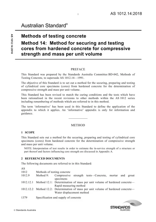 AS 1012.14:2018 pdf