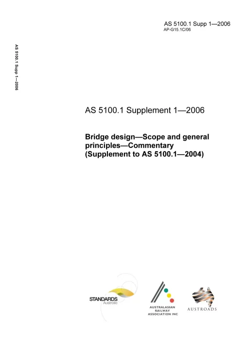 AS 5100.1 SUPP 1-2006 pdf