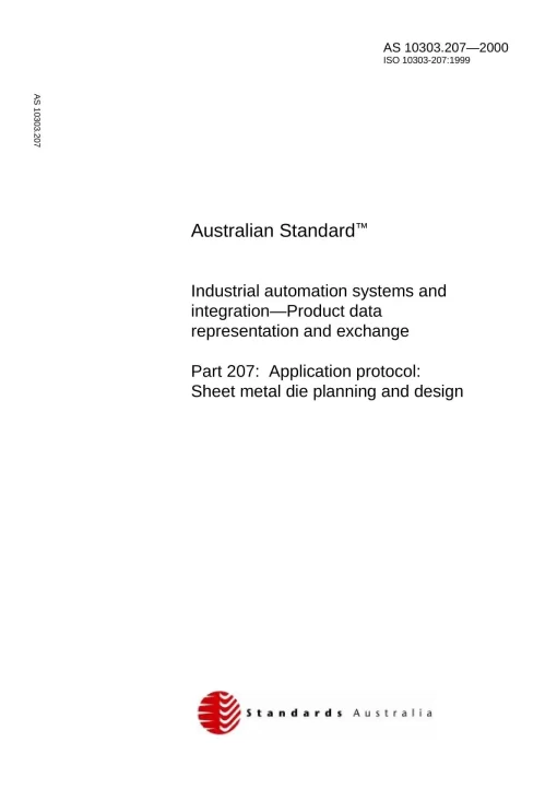 AS 10303.207-2000 pdf