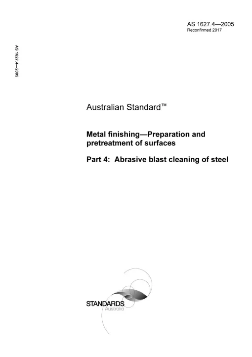 AS 1627.4-2005 pdf