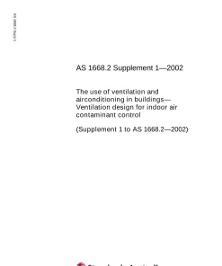 AS 1668.2 SUPP 1-2002 pdf