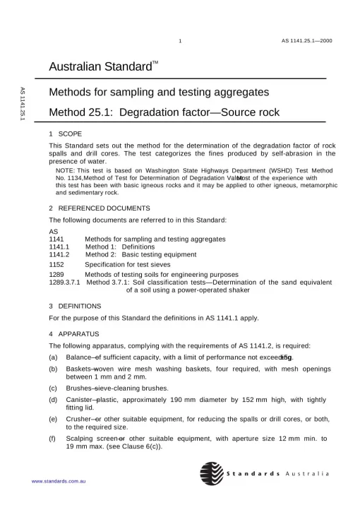 AS 1141.25.1-2000 pdf